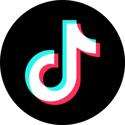 Tiktok Logo Round PNG